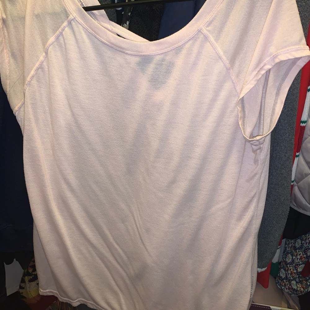 Pink Calvin Klein tee